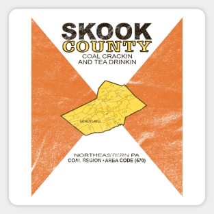 Skook (distressed) Magnet